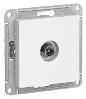 Розетка TV Проходная без рамки Systeme Electric AtlasDesign 1-м. белый картинка